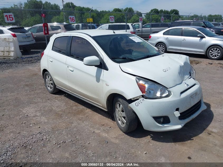 2014 Mitsubishi Mirage Es VIN: ML32A4HJ9EH013271 Lot: 39560133