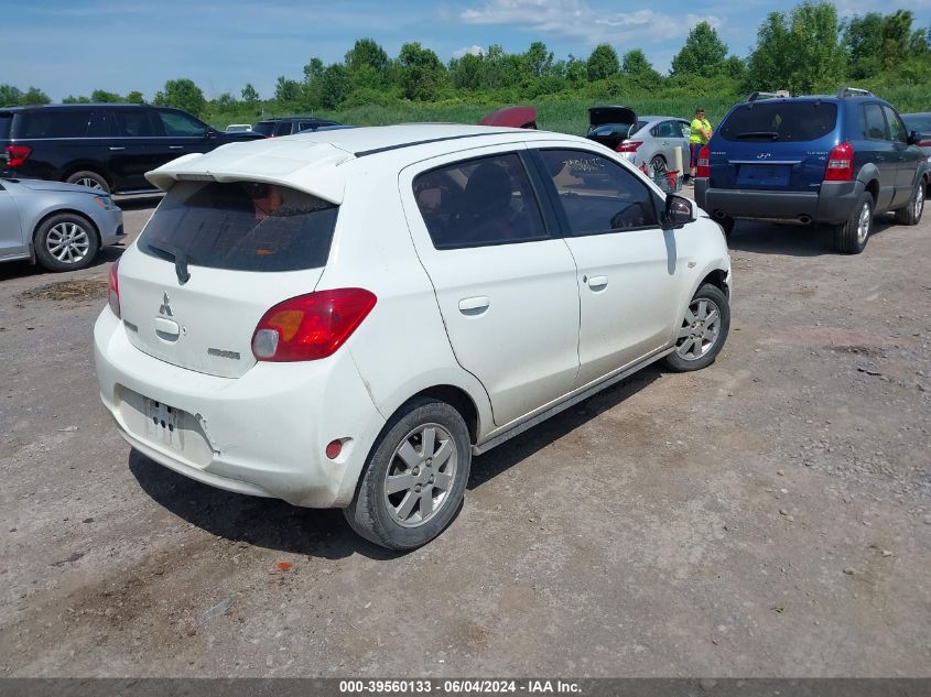 2014 Mitsubishi Mirage Es VIN: ML32A4HJ9EH013271 Lot: 39560133