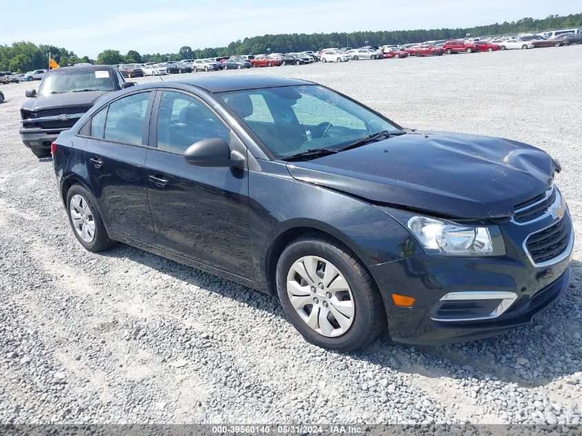 2016 Chevrolet Cruze Limited Ls Auto VIN: 1G1PC5SHXG7208659 Lot: 39560140