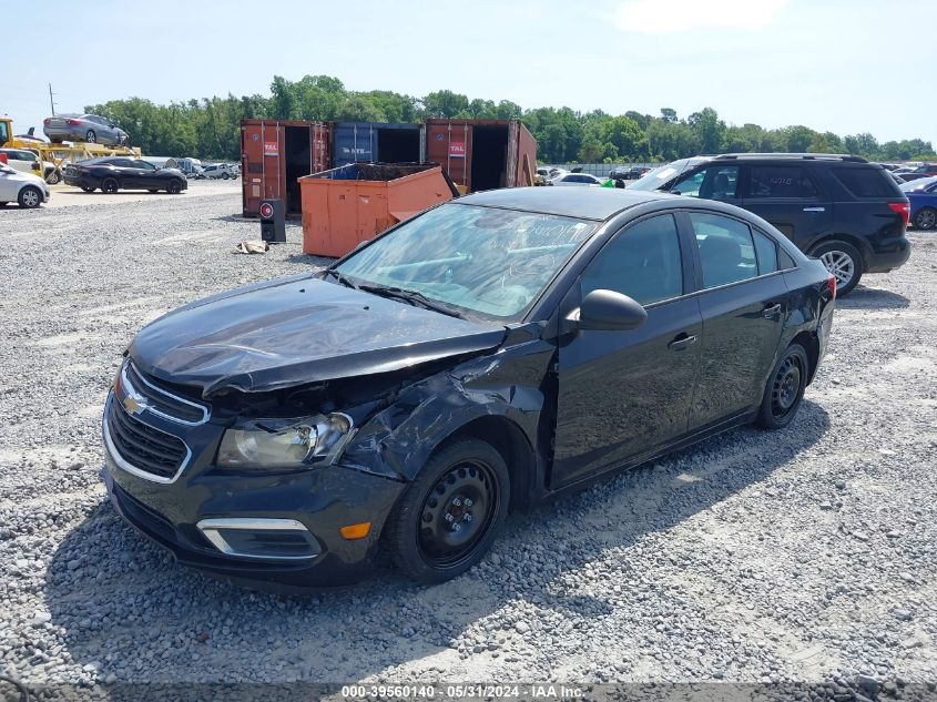 2016 Chevrolet Cruze Limited Ls Auto VIN: 1G1PC5SHXG7208659 Lot: 39560140