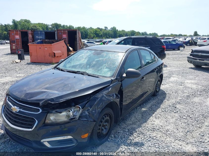 2016 Chevrolet Cruze Limited Ls Auto VIN: 1G1PC5SHXG7208659 Lot: 39560140