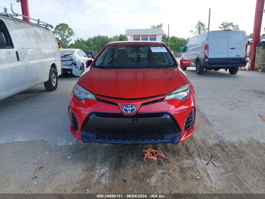 2017 Toyota Corolla Se VIN: 5YFBURHE1HP582838 Lot: 39560151