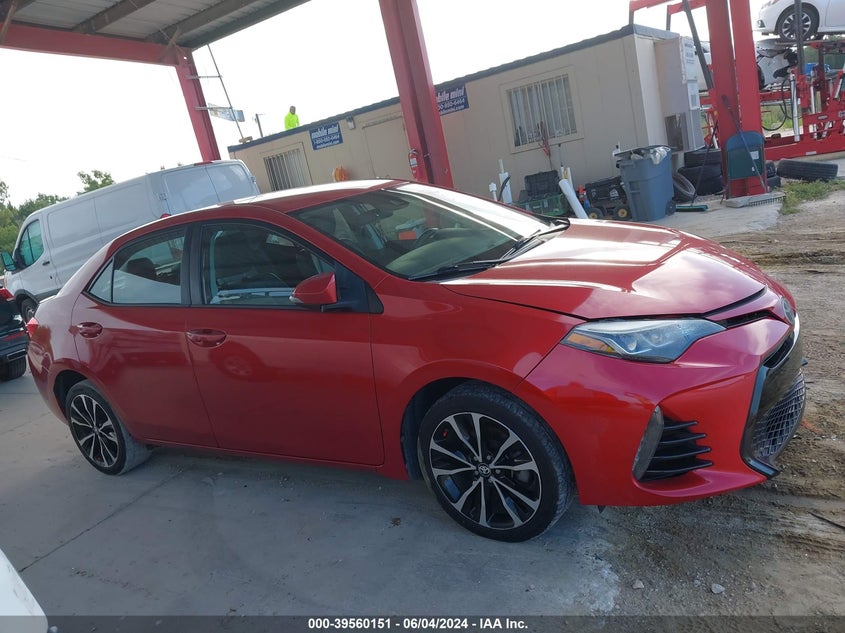 2017 Toyota Corolla Se VIN: 5YFBURHE1HP582838 Lot: 39560151