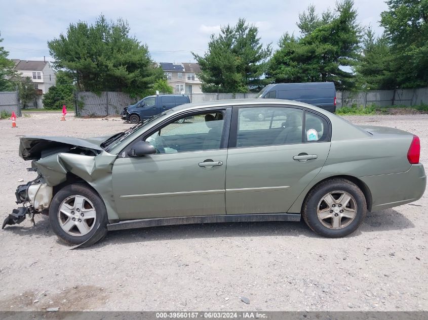 2005 Chevrolet Malibu Ls VIN: 1G1ZT52825F322926 Lot: 39560157