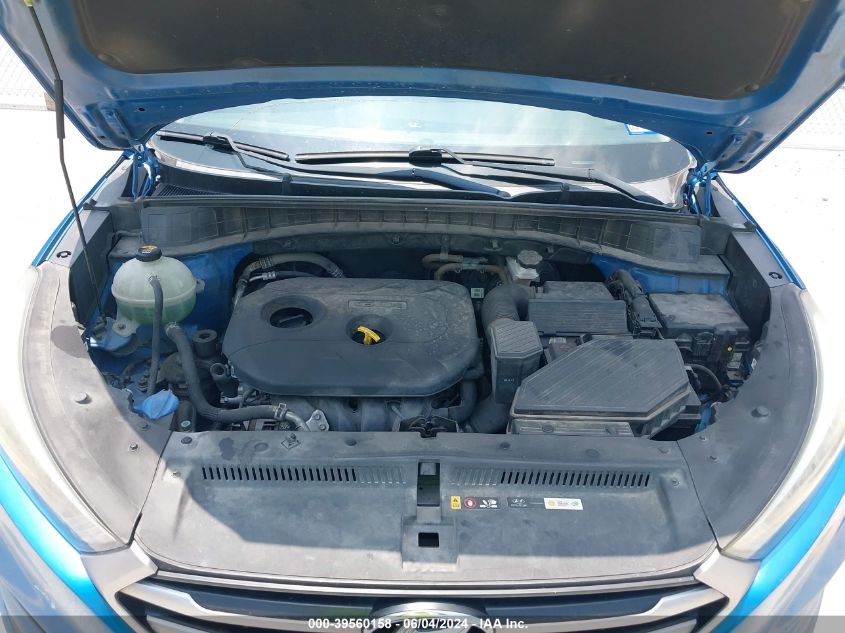 2017 Hyundai Tucson Se VIN: KM8J23A45HU501824 Lot: 39560158