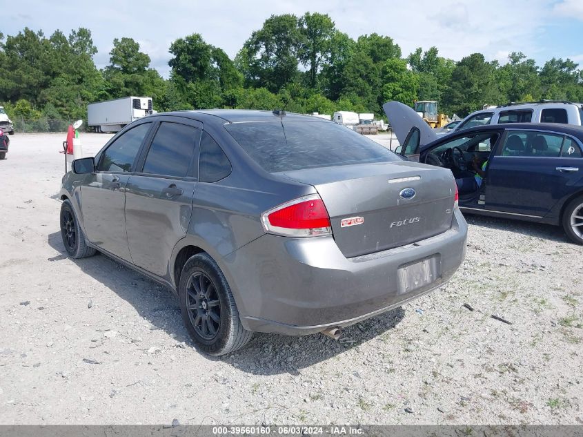 2011 Ford Focus Se VIN: 1FAHP3FN1BW152314 Lot: 39560160