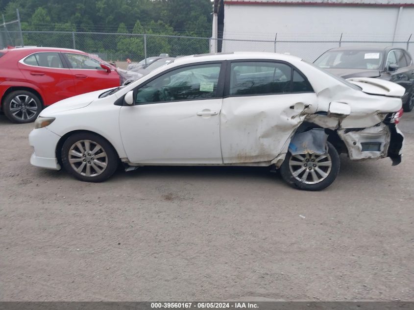 2009 Toyota Corolla S VIN: 2T1BU40E19C100966 Lot: 39560167