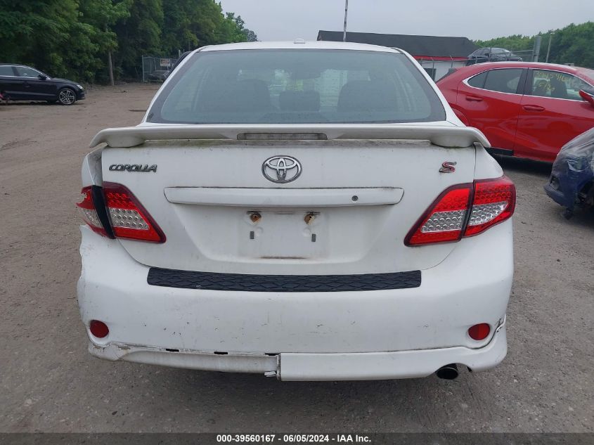 2009 Toyota Corolla S VIN: 2T1BU40E19C100966 Lot: 39560167