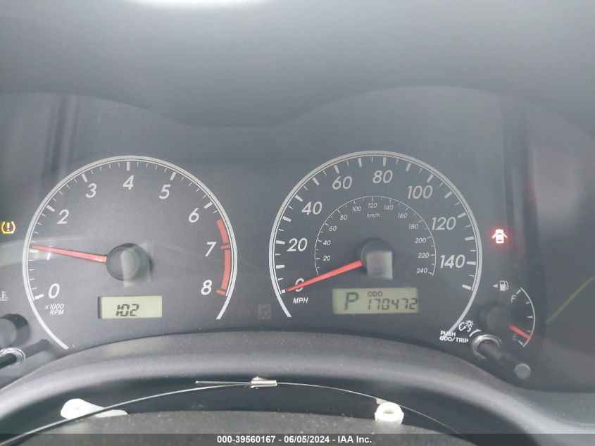 2009 Toyota Corolla S VIN: 2T1BU40E19C100966 Lot: 39560167