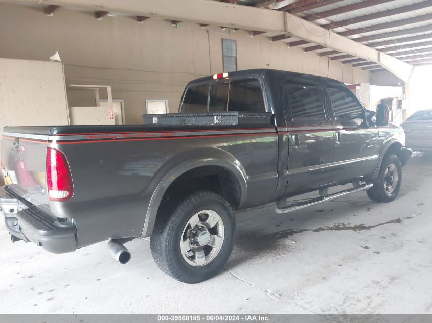 2004 Ford F-250 Lariat/Xl/Xlt VIN: 1FTNW21P54EB81682 Lot: 39560185