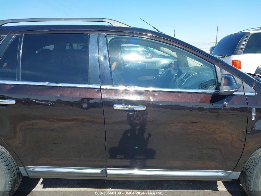 2013 Lincoln Mkx VIN: 2LMDJ6JK2DBL45679 Lot: 39560190
