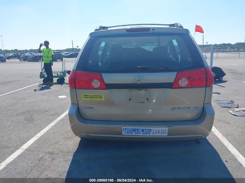 2009 Toyota Sienna Ce VIN: 5TDZK23C29S269047 Lot: 39560198