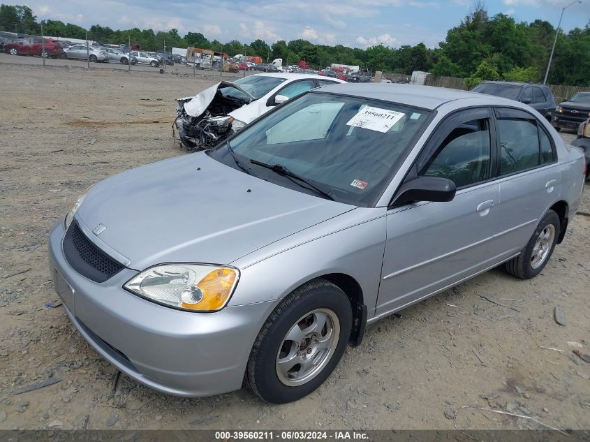 2003 Honda Civic Lx VIN: 1HGES16523L013992 Lot: 39560211