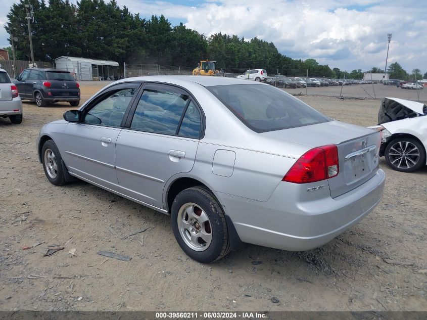 2003 Honda Civic Lx VIN: 1HGES16523L013992 Lot: 39560211