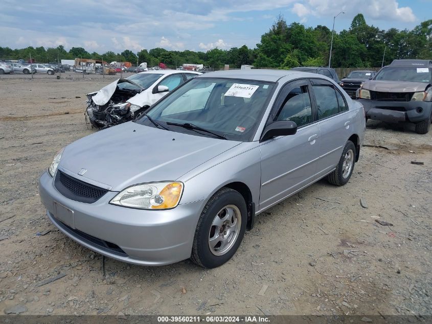 2003 Honda Civic Lx VIN: 1HGES16523L013992 Lot: 39560211