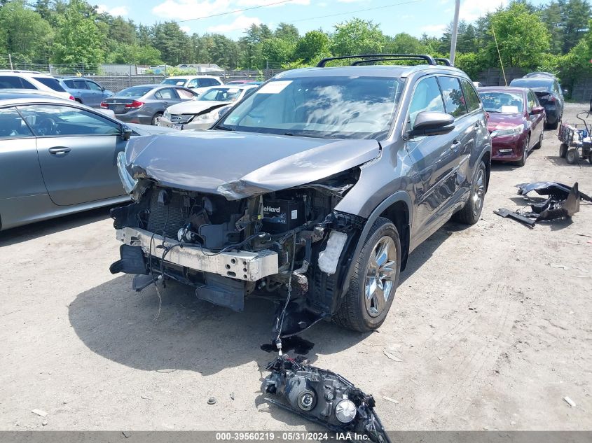 2017 Toyota Highlander Limited Platinum VIN: 5TDDZRFH2HS466451 Lot: 39560219