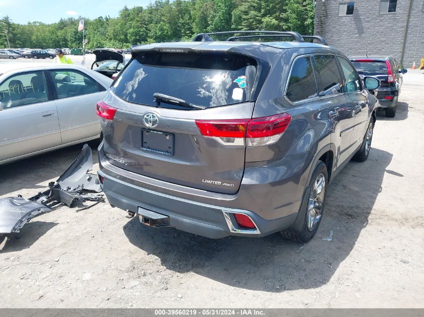 2017 Toyota Highlander Limited Platinum VIN: 5TDDZRFH2HS466451 Lot: 39560219