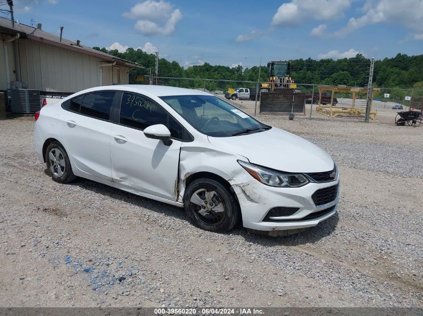 2017 Chevrolet Cruze Ls Auto VIN: 1G1BC5SMXH7279823 Lot: 39560220