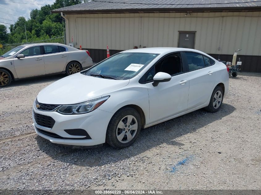 2017 Chevrolet Cruze Ls Auto VIN: 1G1BC5SMXH7279823 Lot: 39560220