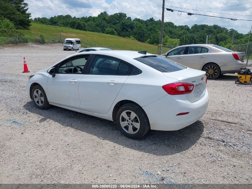 2017 Chevrolet Cruze Ls Auto VIN: 1G1BC5SMXH7279823 Lot: 39560220