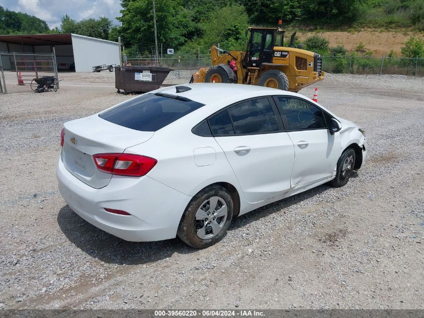 2017 Chevrolet Cruze Ls Auto VIN: 1G1BC5SMXH7279823 Lot: 39560220