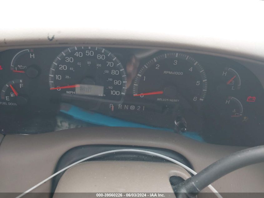 2001 Ford Expedition Xlt VIN: 1FMRU15L11LA05790 Lot: 39560226