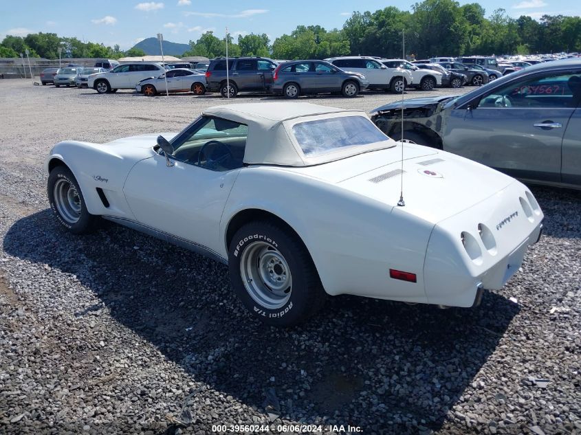 1975 Chevrolet Corvette VIN: 1Z6007J500S409391 Lot: 39560244