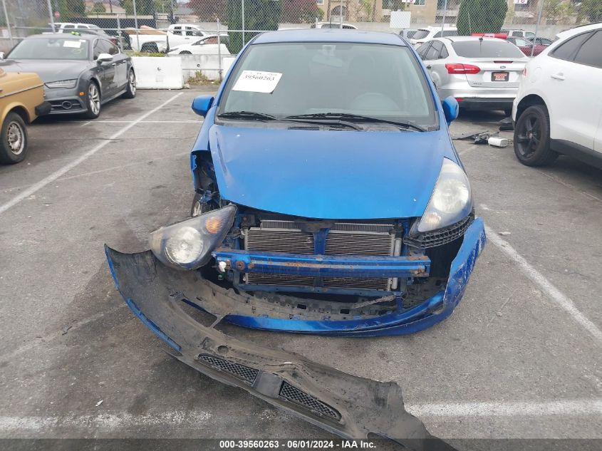 2008 Honda Fit Sport VIN: JHMGD38678S036957 Lot: 39560263