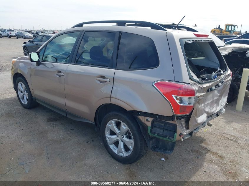 2015 Subaru Forester 2.5I Premium VIN: JF2SJADC3FH436417 Lot: 39560277