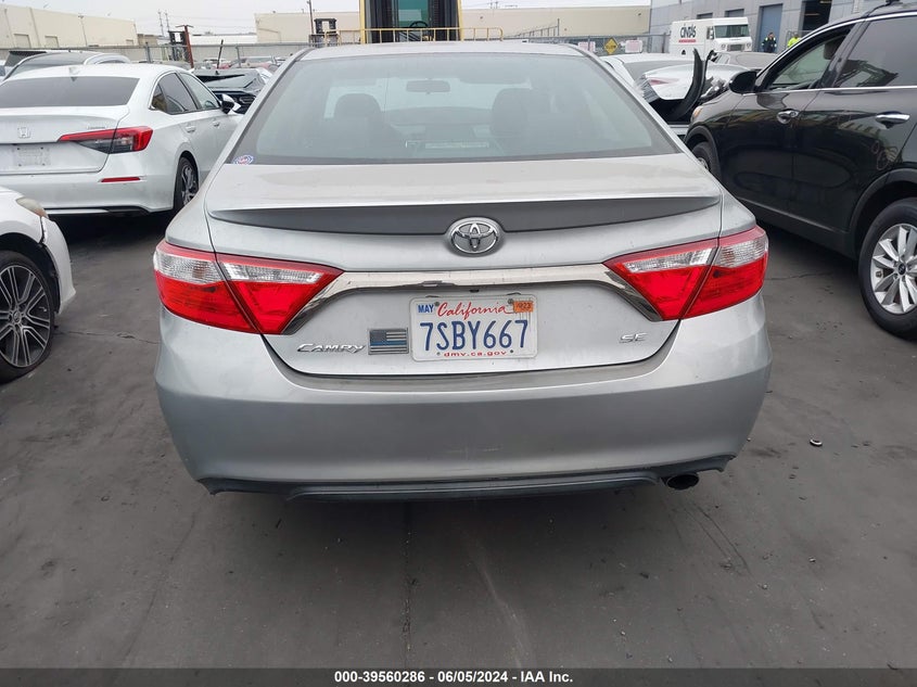 2016 Toyota Camry Se VIN: 4T1BF1FK2GU227310 Lot: 39560286