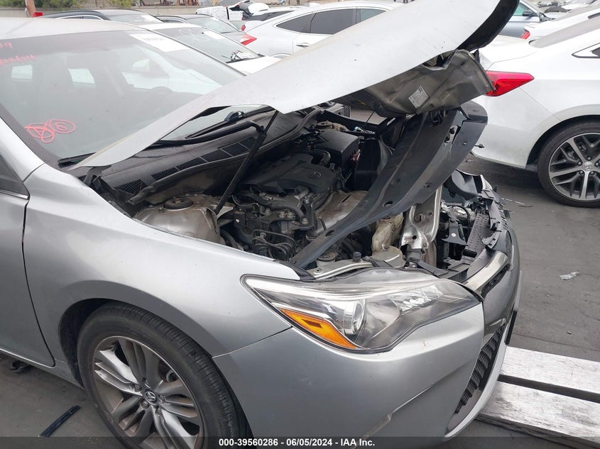 2016 Toyota Camry Se VIN: 4T1BF1FK2GU227310 Lot: 39560286