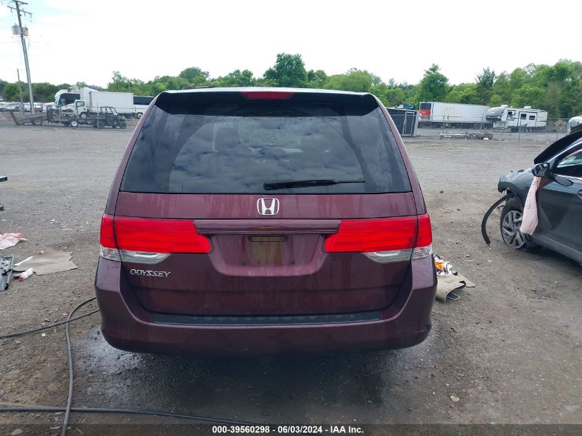 2010 Honda Odyssey Lx VIN: 5FNRL3H28AB112151 Lot: 39560298