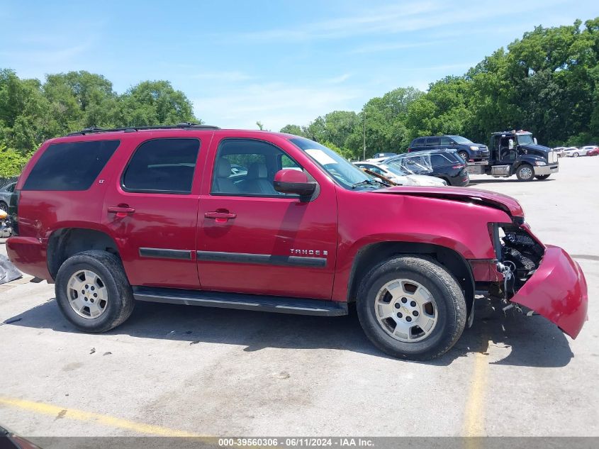 2007 Chevrolet Tahoe Lt VIN: 1GNFK13027R205791 Lot: 39560306