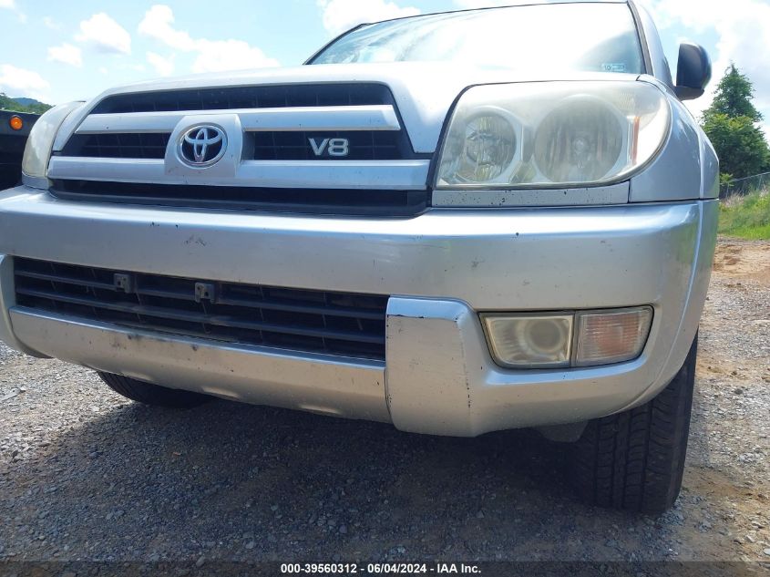 2004 Toyota 4Runner Sr5 V8 VIN: JTEBT14R940037757 Lot: 39560312