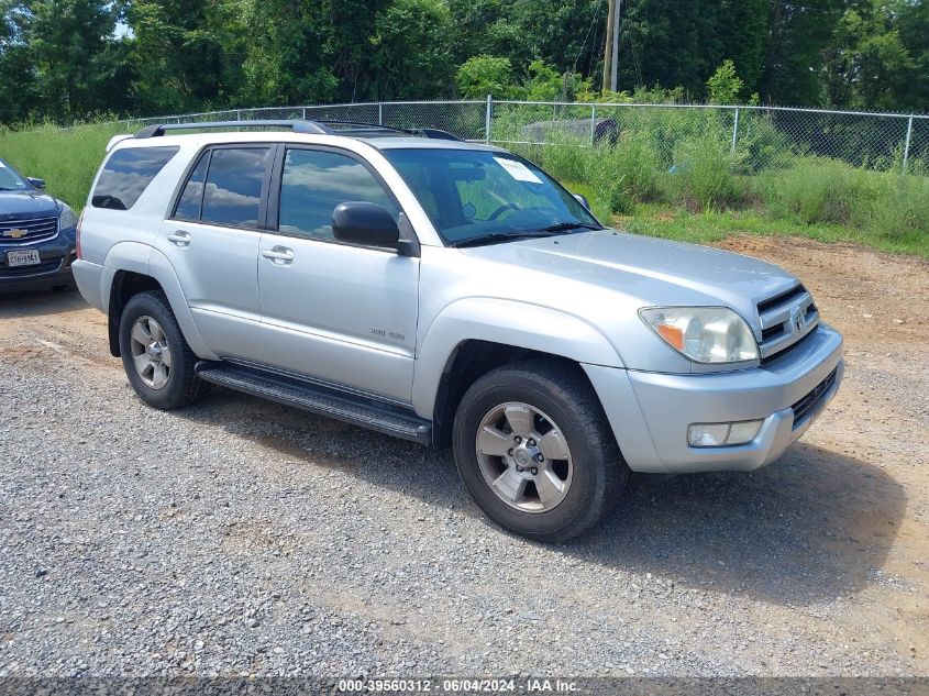 2004 Toyota 4Runner Sr5 V8 VIN: JTEBT14R940037757 Lot: 39560312