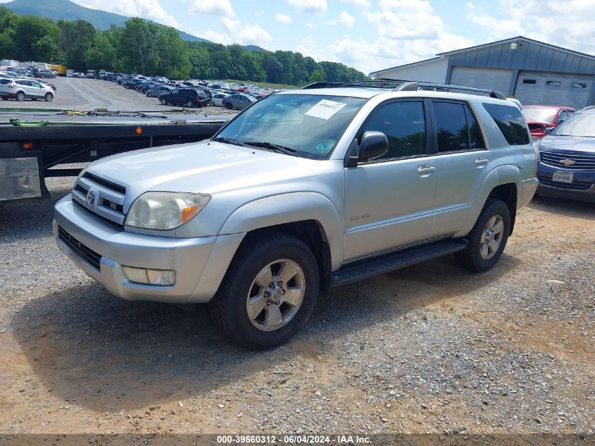 2004 Toyota 4Runner Sr5 V8 VIN: JTEBT14R940037757 Lot: 39560312