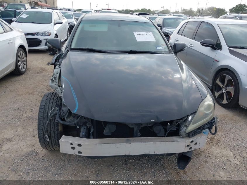 2013 Lexus Is 250 VIN: JTHBF5C21D5192683 Lot: 39560314