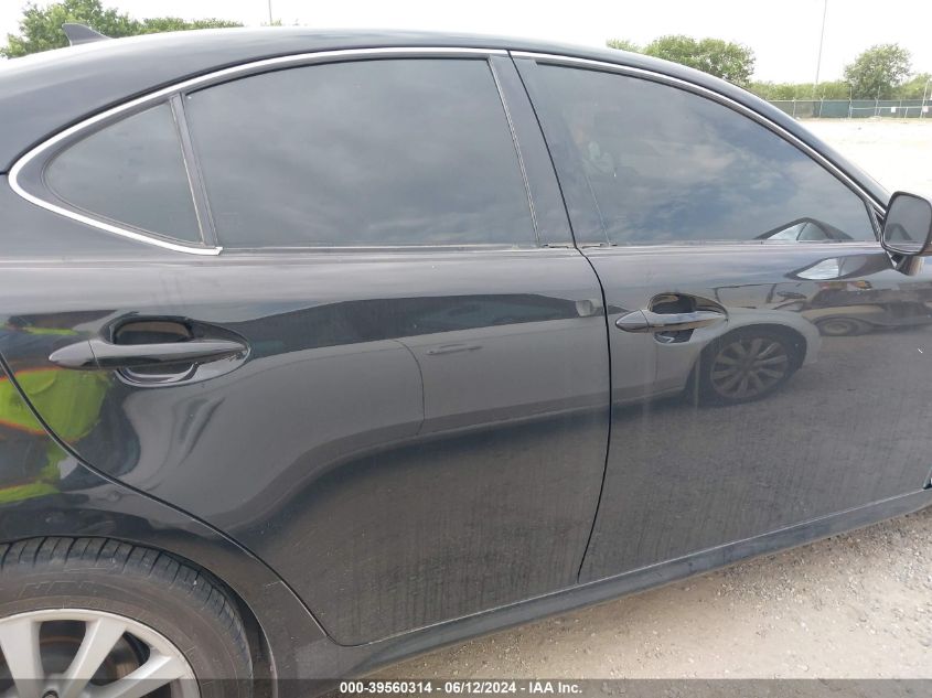 2013 Lexus Is 250 VIN: JTHBF5C21D5192683 Lot: 39560314