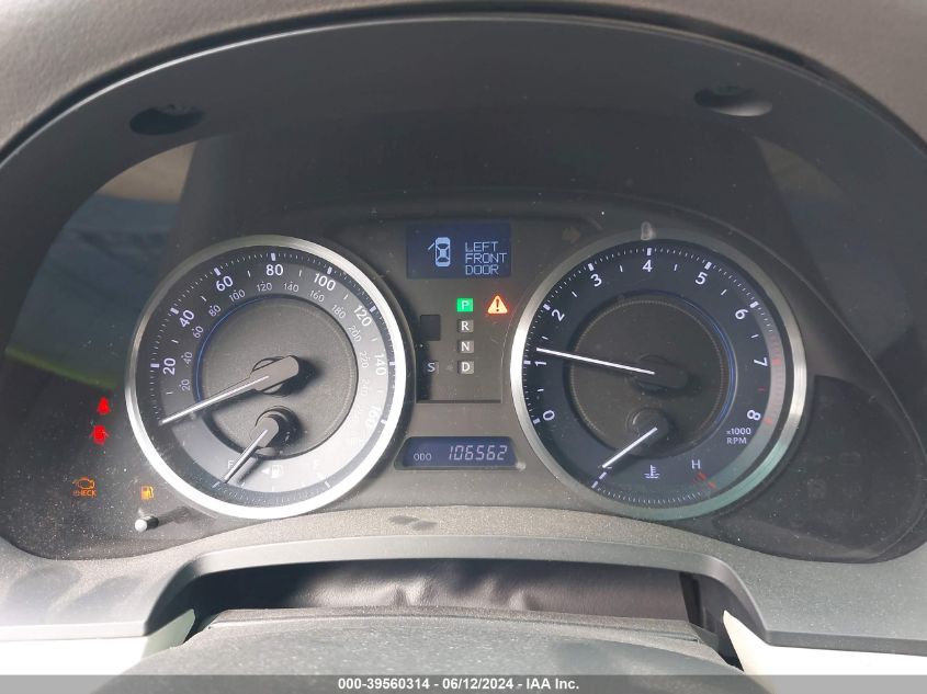 2013 Lexus Is 250 VIN: JTHBF5C21D5192683 Lot: 39560314