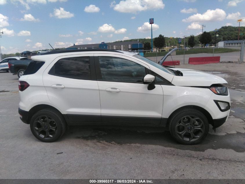2018 Ford Ecosport Ses VIN: MAJ6P1CL0JC247767 Lot: 39560317