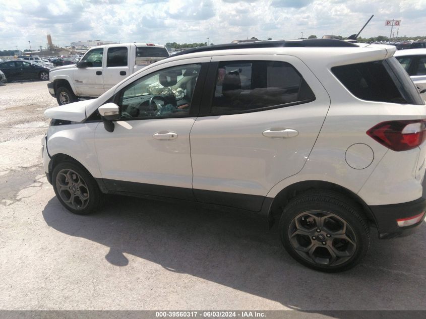 2018 Ford Ecosport Ses VIN: MAJ6P1CL0JC247767 Lot: 39560317