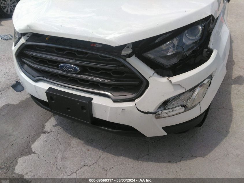 2018 Ford Ecosport Ses VIN: MAJ6P1CL0JC247767 Lot: 39560317