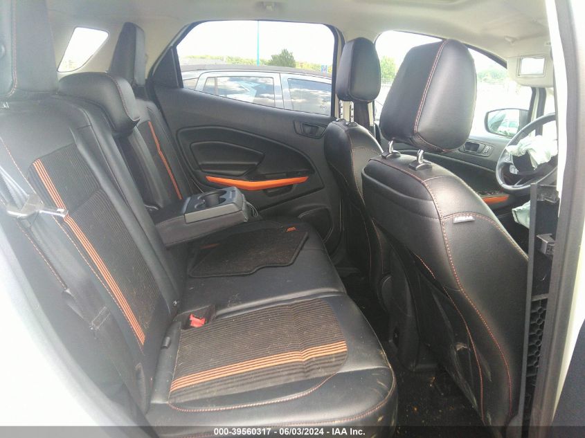 2018 Ford Ecosport Ses VIN: MAJ6P1CL0JC247767 Lot: 39560317