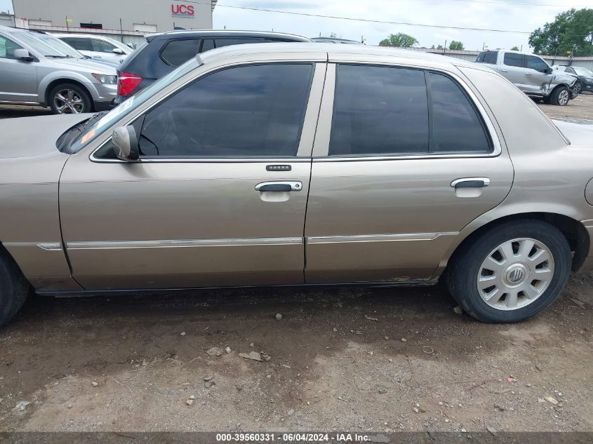 2004 Mercury Grand Marquis Ls VIN: 2MEFM75W24X635750 Lot: 39560331