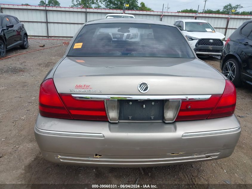 2004 Mercury Grand Marquis Ls VIN: 2MEFM75W24X635750 Lot: 39560331