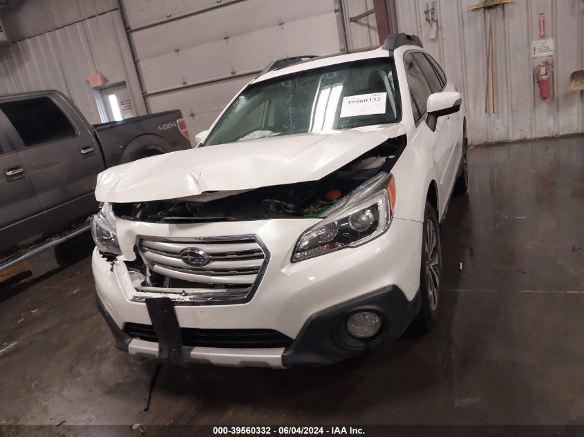 2015 Subaru Outback 2.5I Limited VIN: 4S4BSBNC4F3318546 Lot: 39560332
