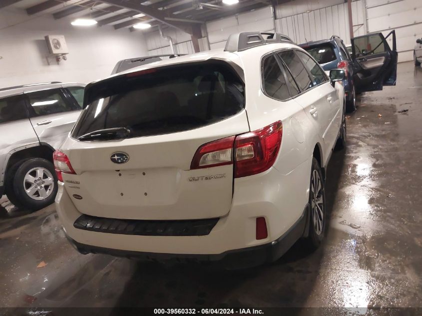 2015 Subaru Outback 2.5I Limited VIN: 4S4BSBNC4F3318546 Lot: 39560332