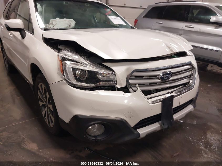 2015 Subaru Outback 2.5I Limited VIN: 4S4BSBNC4F3318546 Lot: 39560332