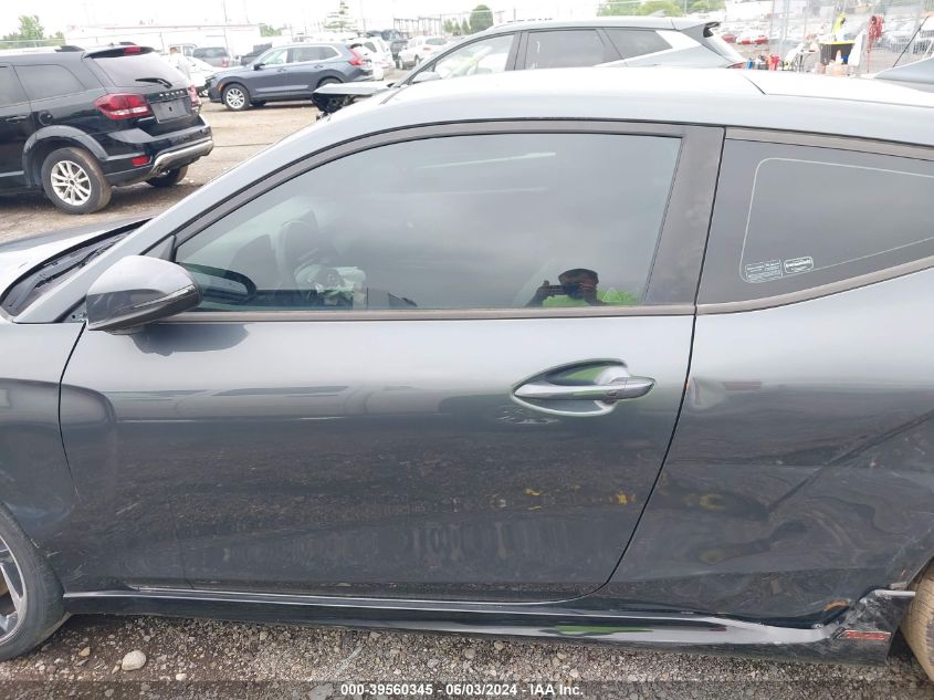 2020 Hyundai Veloster Turbo VIN: KMHTH6AB2LU031364 Lot: 39560345