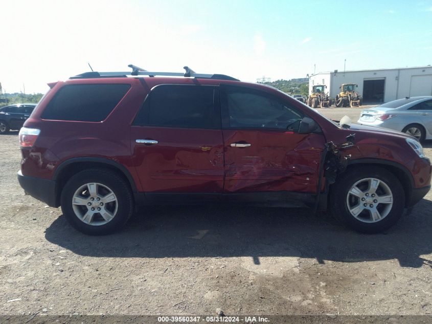 2010 GMC Acadia Sle VIN: 1GKLRLED5AJ140755 Lot: 39560347